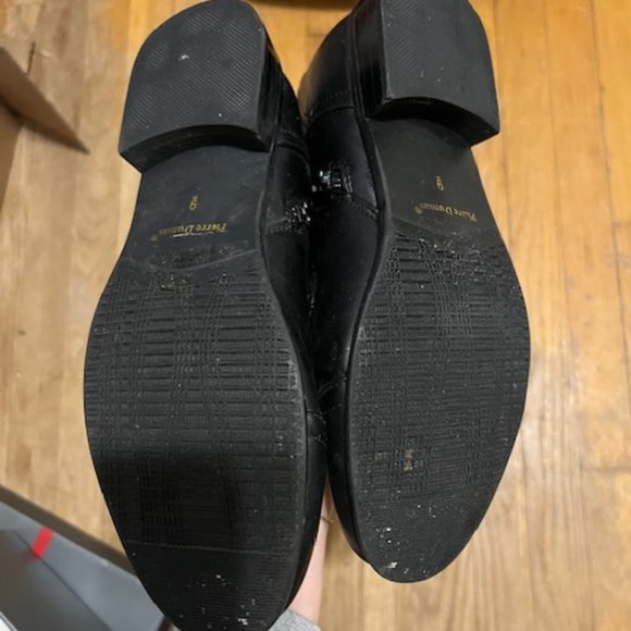 Black Leather Boots - Picture 3 of 4